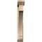 Ekena Millwork Imperial Slat Rough Sawn Bracket w/ Offset Brace, Douglas Fir, 6"W x 36"D x 40"H BKT0604X36X40IMP06RDF - alternate 4